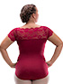 So Danca Leotards  in Burgundy #SL196 filename sl196_2.jpg
