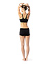 So Danca Shorts  in Black #SL80 filename sl80_2.jpg