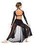 Body Wrappers Performance / Costumes  in Black #TW602 filename tw602_4.jpg