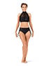 Body Wrappers Performance / Costumes  in Black #TW613 filename tw613_5.jpg