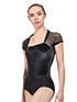 Ballet Rosa Leotards  in Noir #VAMP filename vamp_1.jpg