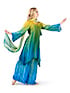 Watercolour Liturgical  in Gold/Blue #WC101 filename wc101_5.jpg