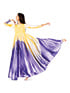 Watercolour Liturgical  in White/Gold/Purple #WC5190 filename wc5190_3.jpg