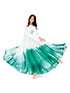 Watercolour Liturgical  in White/Emerald #WC5190 filename wc5190_8.jpg
