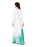 Watercolour Liturgical  in White/Emerald #WC5190 filename wc5190_9.jpg