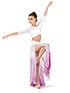 Watercolour Performance / Costumes  in White/Claret #WC7240 filename wc7240_4.jpg