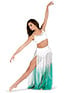 Watercolour Performance / Costumes  in White/Emerald Green #WC7240 filename wc7240_8.jpg