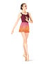 Watercolour Skirts  in Burgundy/Orange #WCWS filename wcws_3.jpg