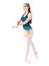 Watercolour Skirts  in Teal/Buttercup #WCWS filename wcws_5.jpg