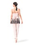 Watercolour Skirts  in Ballet Pink/Black #WCWS filename wcws_7.jpg
