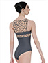 Wear Moi Leotards  in Dark Grey #WM265 filename wm265_2.jpg