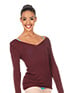 Bloch Tops  in Burgundy #Z0959 filename z0959_1.jpg